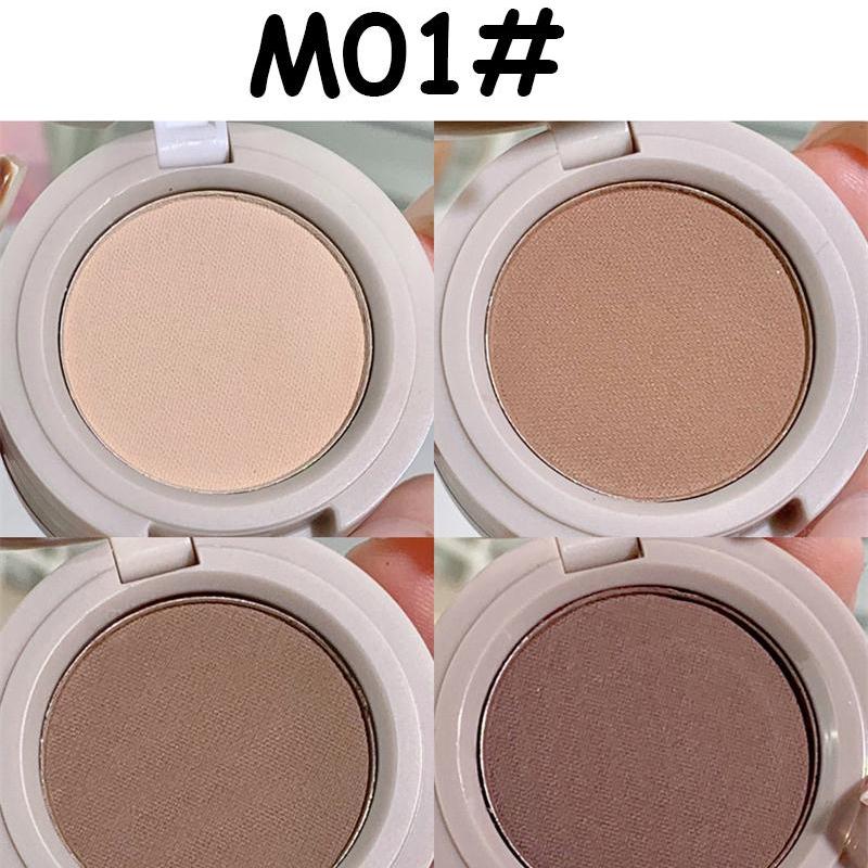 4 In 1 Matte Highlighter Blush Palette Pearly Blush Shiny Silkworm Lidschatten Shimme Brighten Face Contour Powder Makeup Palette ZH