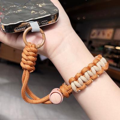 1PC Mobile Phone Lanyard Short Wrist Adjustable Braided Belt Fashionable Outdoor Sports Artifact Strong Men and Women