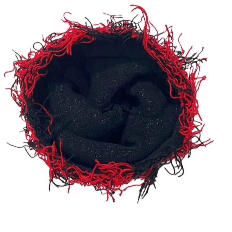 Knitted Beanie Hat with Fuzzy Pom Multifunction Warm Cover Household for Children Girls Boys Keeping Warm Accessory