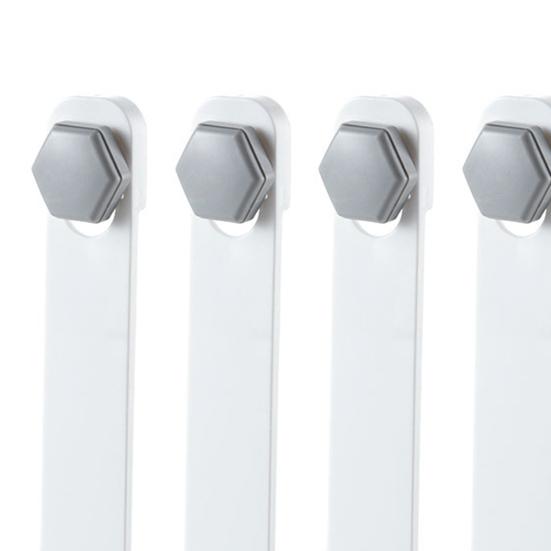 4Pcs Bed Sheet Grippers High Hardness Convenient Plastic Non-slip Bed Sheet Holders Quilt Fastener Clips for Home