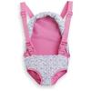 Baby Carrier - Corolle - Floral - For 36/42 Cm Baby Dolls - From 3 Years Old - Adjustable