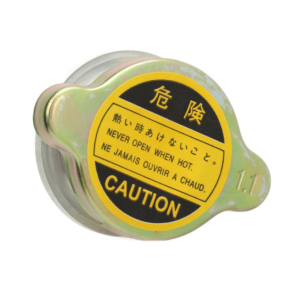 32mm ID Radiator Weld On Filler Neck Aluminium Alloy Coolant Addition Neck with 1.1bar Radiator Cap for Vehicle