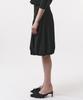 Podeowedeo Pintuck Balloon Skirt (Black)