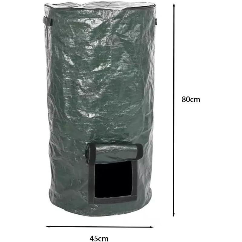 Reuseable Garden Waste Can Reuseable Garden Leaf Waste Can Yard Compost Bin for Fruit Kitchen Waste Grower