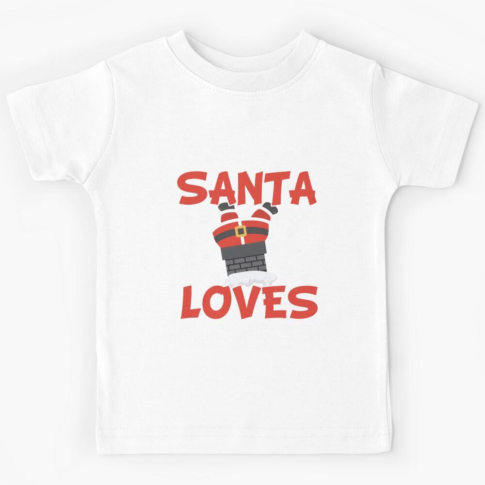 Naughty Santa Funny Inappropriate Santa Funny Santa for Christmas, Naughty, Santa, Funny, Inappropri Kids T-Shirt 150