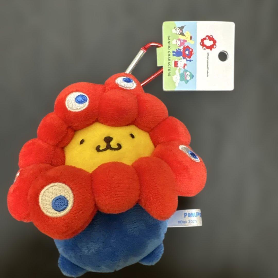 Myak Myak Sanrio Normal Carabiner BC Pompompurin