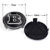 4 Pezzi 75mm Logo Brabus Emblema Auto Coprimozzo Ruota Accessori Per Mercedes Benz AMG Apple W204 GLA GLC CLA W205 W203 W206