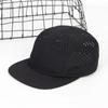 Unisex Quick Drying Baseball Cap Soft 5-panel Running Cap Adjustable Breathable Mesh Sun Hat Outdoor Sports