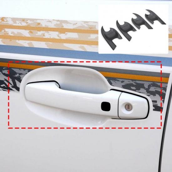 

Carbon Fiber ABS Outer Door Bowl Trim Cover For Toyota Land Cruiser LC300 +