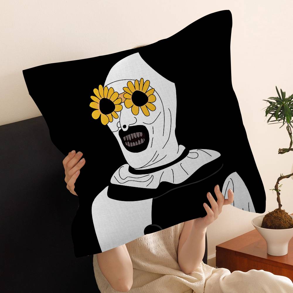 Film Funny TTerrifier Horror   pillow cover sofa cushion cover home room decoration children gift