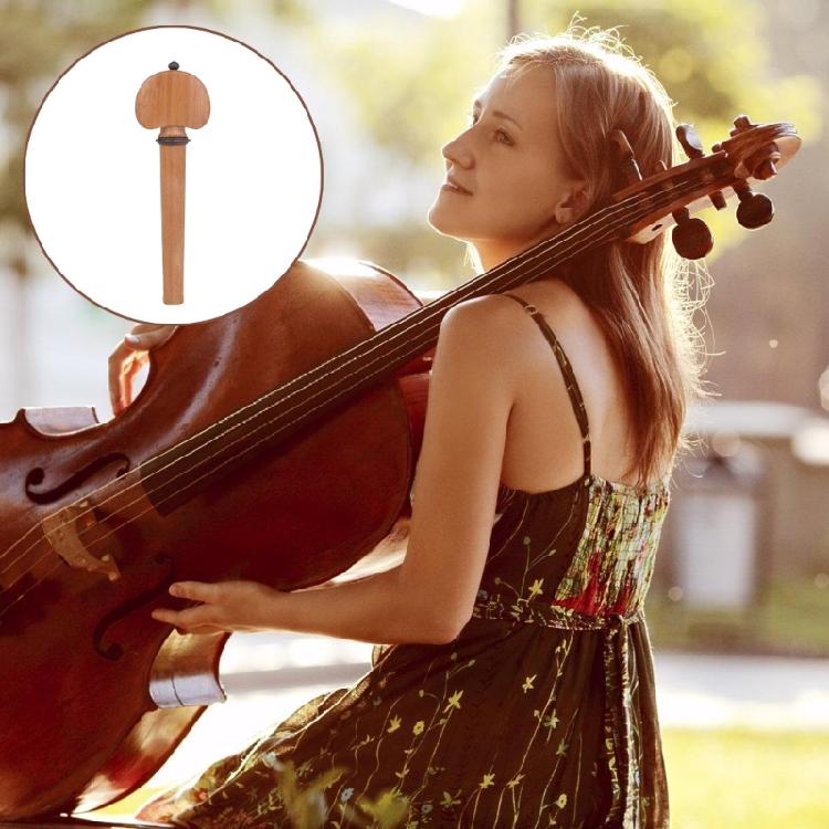 4 Stück Professionelles Cello-Saiten-Wirbelset Holz Cello-Wirbel Ersatz Cello-Wirbel Set Cello-Zubehör