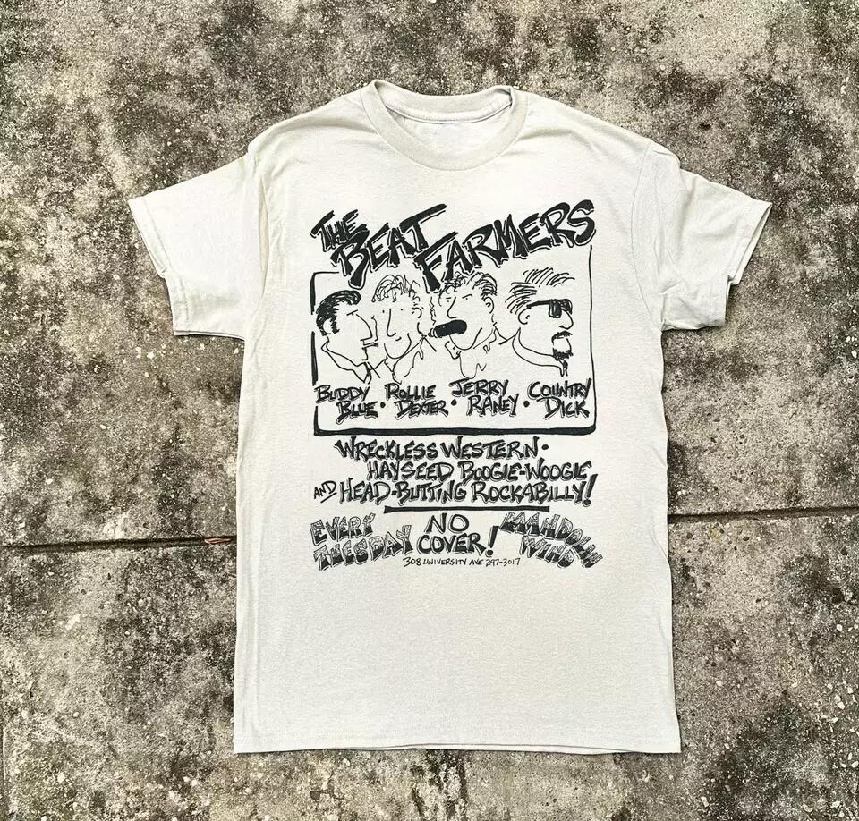 

Rare THE BEAT FARMERS Tour Concert 1983 Gift For Fan S to 5XL BT878 Unisex T-Shirt XXXXL