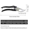 Labor-Saving SK5 Steel Pruning Shears for Gardening, Grafting, and Thick Branches