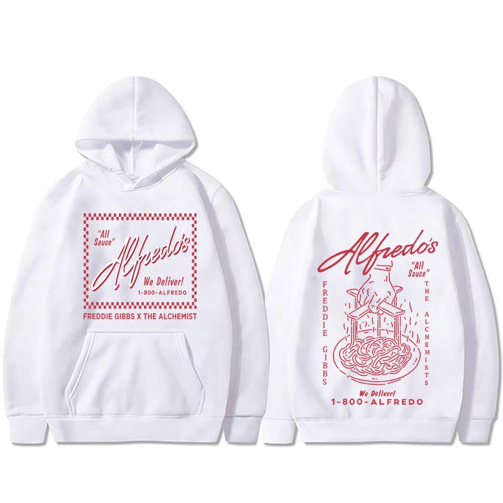 Rapper Freddie Gibbs e The Alchemist Alfredo A Tour Hoodie Masculina Feminina Hip Hop Moletom Oversized Hoodies