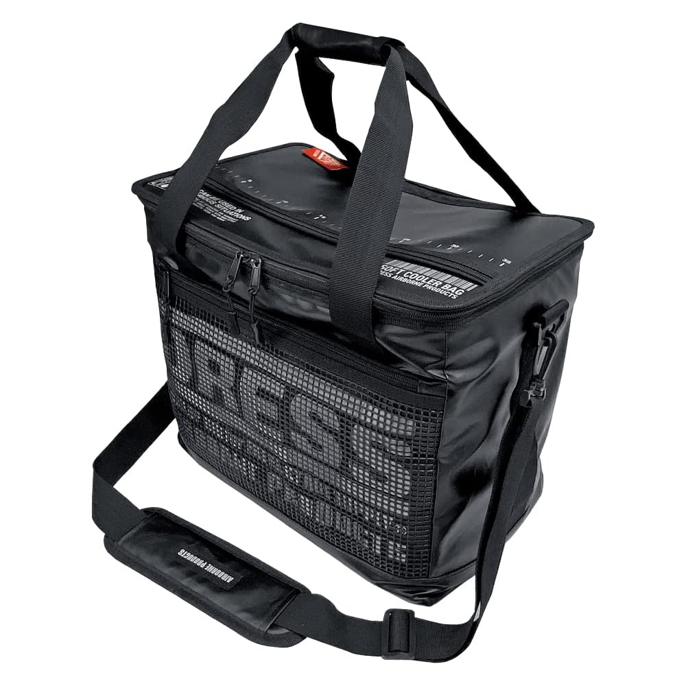 

DRESS Tackle Cooler Bag, 21L Capacity, Fishing Bag, Stealth Black, Fishing Cooler Box, Strong Insulation, Soft, Foldable