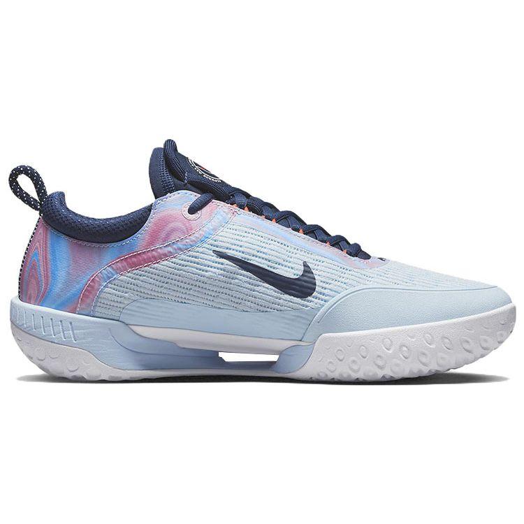 NikeCourt Zoom NXT Glacier Blue Team Orange Men Sneakers White Midnight-Navy DH0219-401