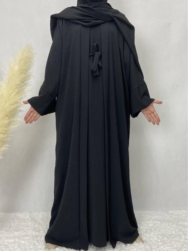 Women's Solid Color Muslim Robe: Multi-Color, Plus Size, Autumn Collection