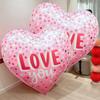 Oversize Polka Dots Love You Balloons 63inch Heart Aluminum Foil Balloon Valentine's Day Wedding Propose Party Decor Supplies