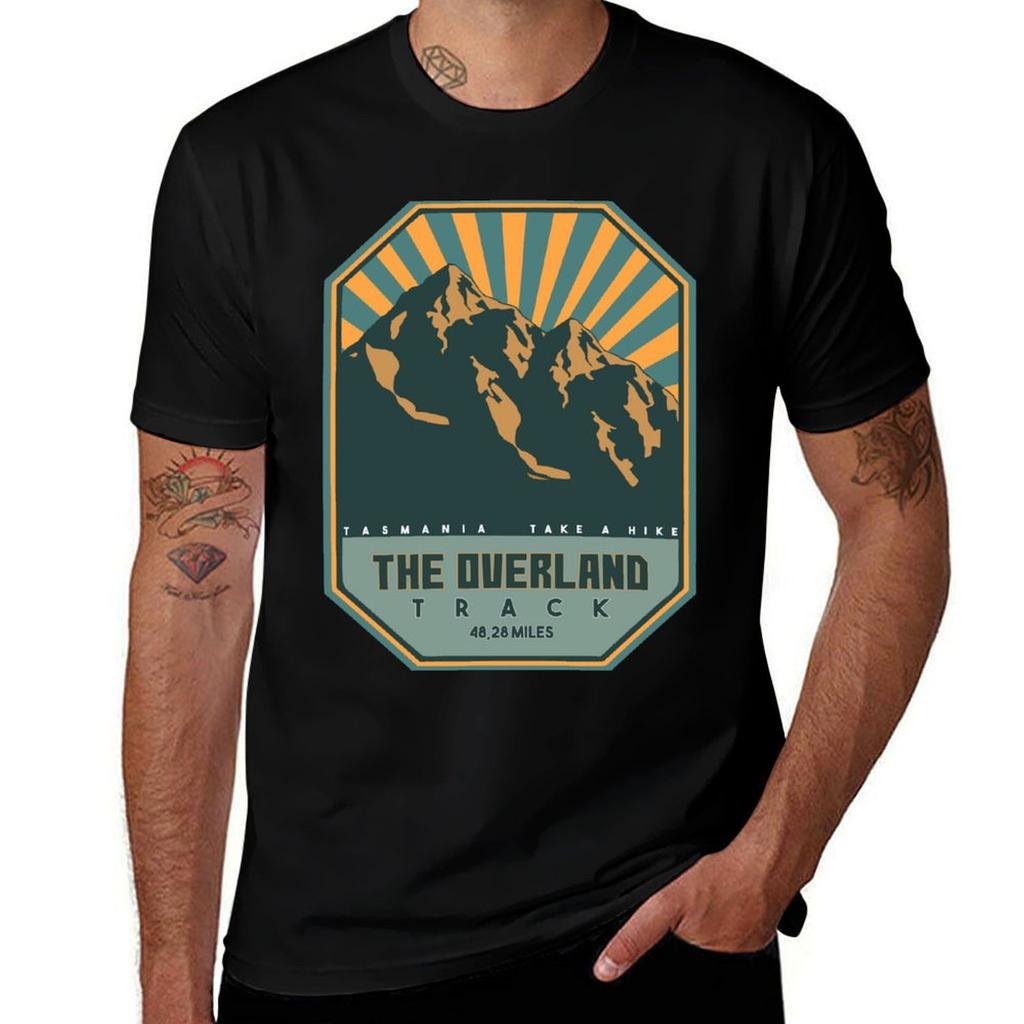 The Overland Track Trail Tasunisexia Hiking Trail Tshirt Urban Style Casual Short Sleeve Top