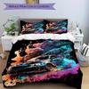 3pcs Car Smoke 1Cover + 2Pillowcases, PillowInserts NotIncluded, Machine Washable, All - Season Use, Suitable for Bedroom Guest Room89