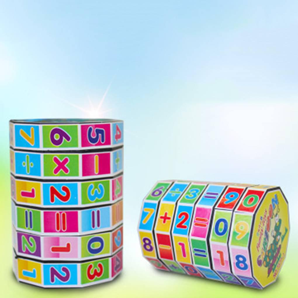 Digital Numbers Cube Mathematics School Classroom Preschool Early Educational Teaching Learning Props Toy Children