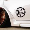 Autosticker Hete Verkoop Ster Schedel Pentagram Stickers Waterdicht Vinyl Decal DIY Carrosserie Raam Deur Auto Exterieur Decoratie Accessoires