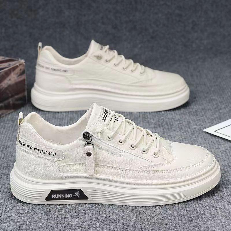 Letnie Oddychające Buty Siatkowe Modne Wszechstronne Białe Buty Codzienne Sneakersy Sneakersy Męskie Mokasyny Męskie Zapatos Casuales