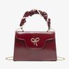 Popular Red Wedding Bag, Female Bride, Large Capacity, Fashionable Niche, Foreign Style, One-Shoulder Portable Diagonal Bag
