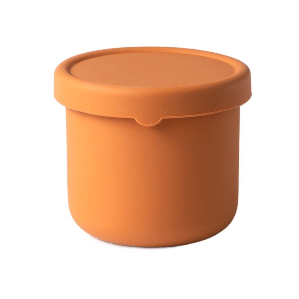 Reusable Lunch Boxes Lids Silicone Bowl Eco-friendly Freezer Molds  Kids