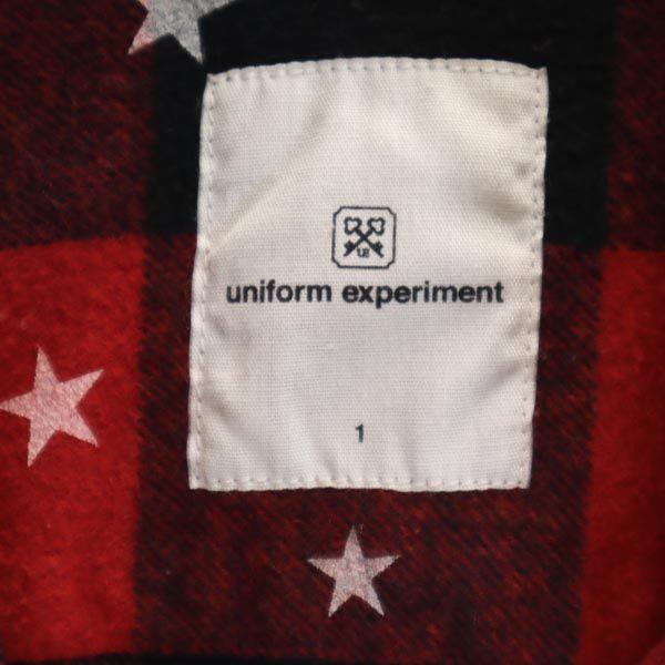 Uniform Experiment Made In Japan Check Pattern Long Sleeve Button Down Flannel Shirt Men's Used