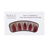 Cherry Glitter Removable Nail Stickers: Trendy Cross-Border Nail Art Pieces