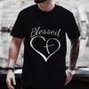 Men's Aesthetic Religious Christian T Shirt Jesus Bible Verse Print Men T-shirt Unisex Harajuku Casual Oversized T-Shirts Tops