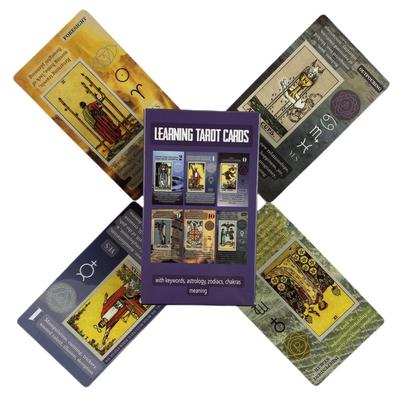 Învățarea cărților de tarot cu cuvinte cheie semnificația chakrelor pe cărți