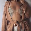 Women's Body Belly Chain Silver Bra Jewelry Sexy Necklace Bikini Sexy Hollowed Out Chest Chain for Beach Party Women