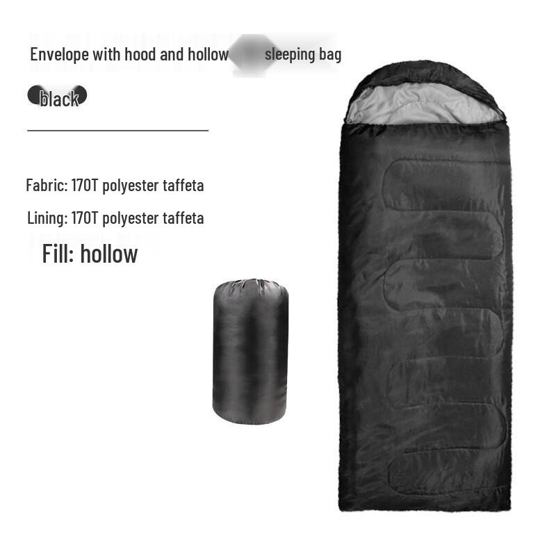 Junyi Winter Outdoor Envelope Sleeping Bag