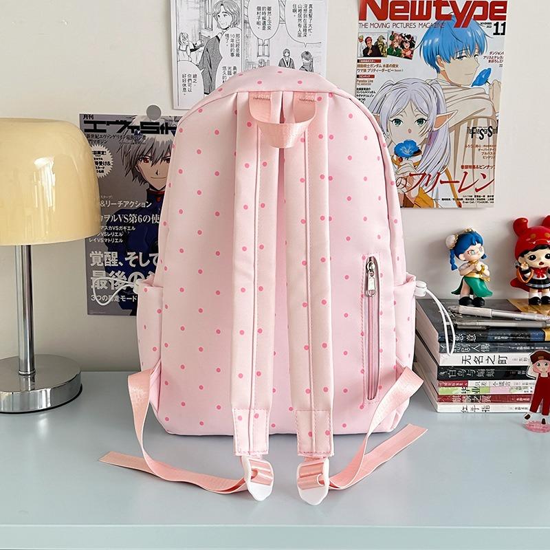 New Japanese high-value, fresh and sweet candy-colored backpack, lightweight and large-capacity travel backpack for junior high school students