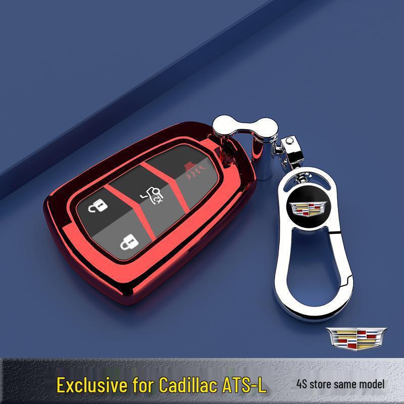 Cadillac ATS-L 14/18 Schlüsseletui: Vollumwickelte Schutzhülle