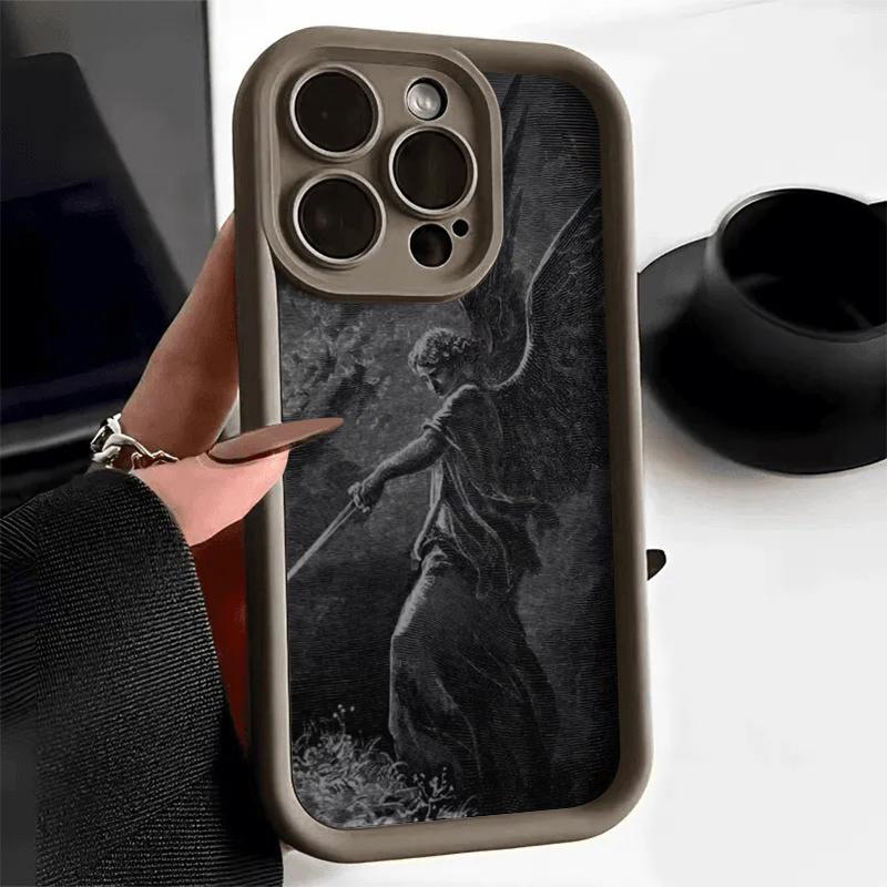 Heavenly Beings Descend Bless Case For Samsung Galaxy S25 S24 S23 S22 Ultra Plus S21FE A55 A54 A53 A52 A35 A25 A15 A14 5G Cover
