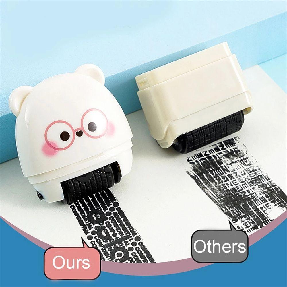Hide Seal Erase Roller Stamps Mini Identity Cover Privacy Eliminators Express Confidential Seal