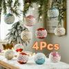 4Pcs Reusable Xmas Tree Hanging Ornament 8cm Christmas Decoration Balls  Home