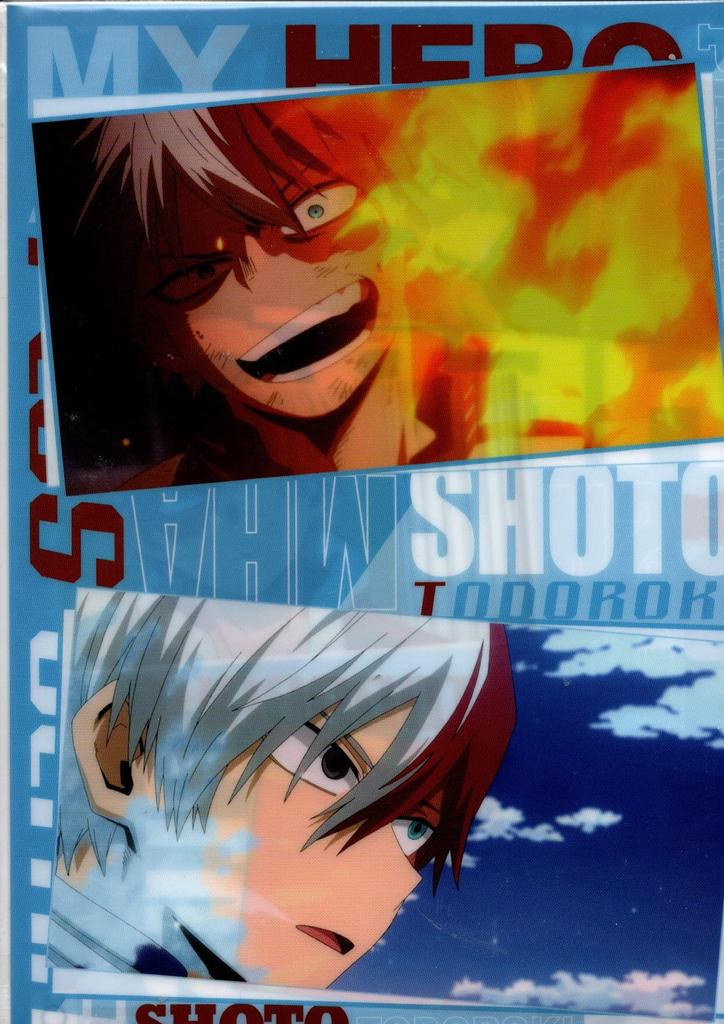 Clear File My Hero Academia MOVIC 1021 Todoroki Shoto
