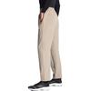 Anta Solid Color Logo Print Warm Thick Sports Pants Men bottoms Khaki 152247501-1