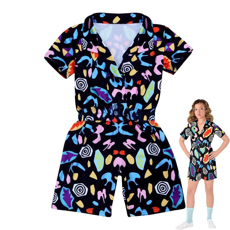 Stranger Things, tute, abbigliamento cosplay a maniche corte per bambini
