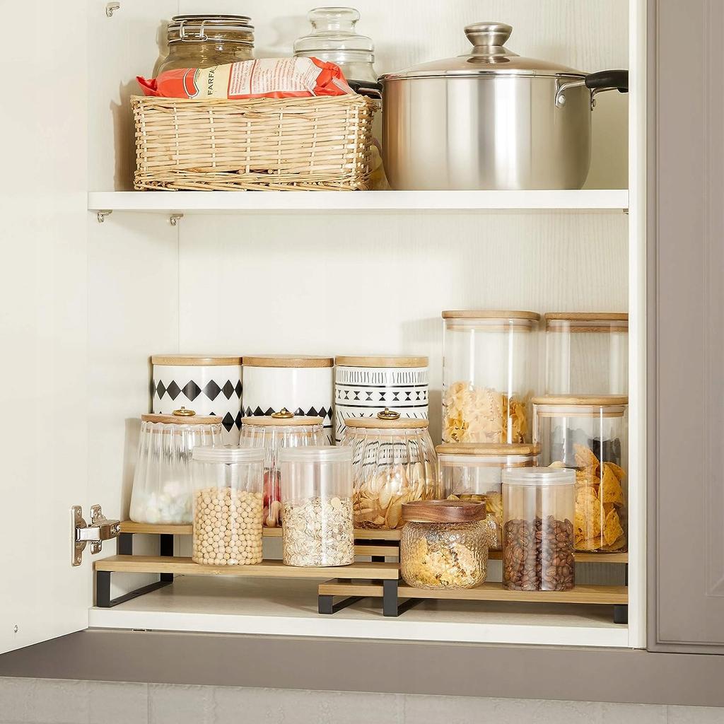 Kitchen Shelves Spice Shelf Organizer Set Additional Shelf Shelf