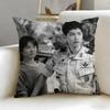 TV Series Descendants of the Sun Cushion Cover Soft  EasyWash Pillow Case  Versatile for Couch Bed Travel and Office