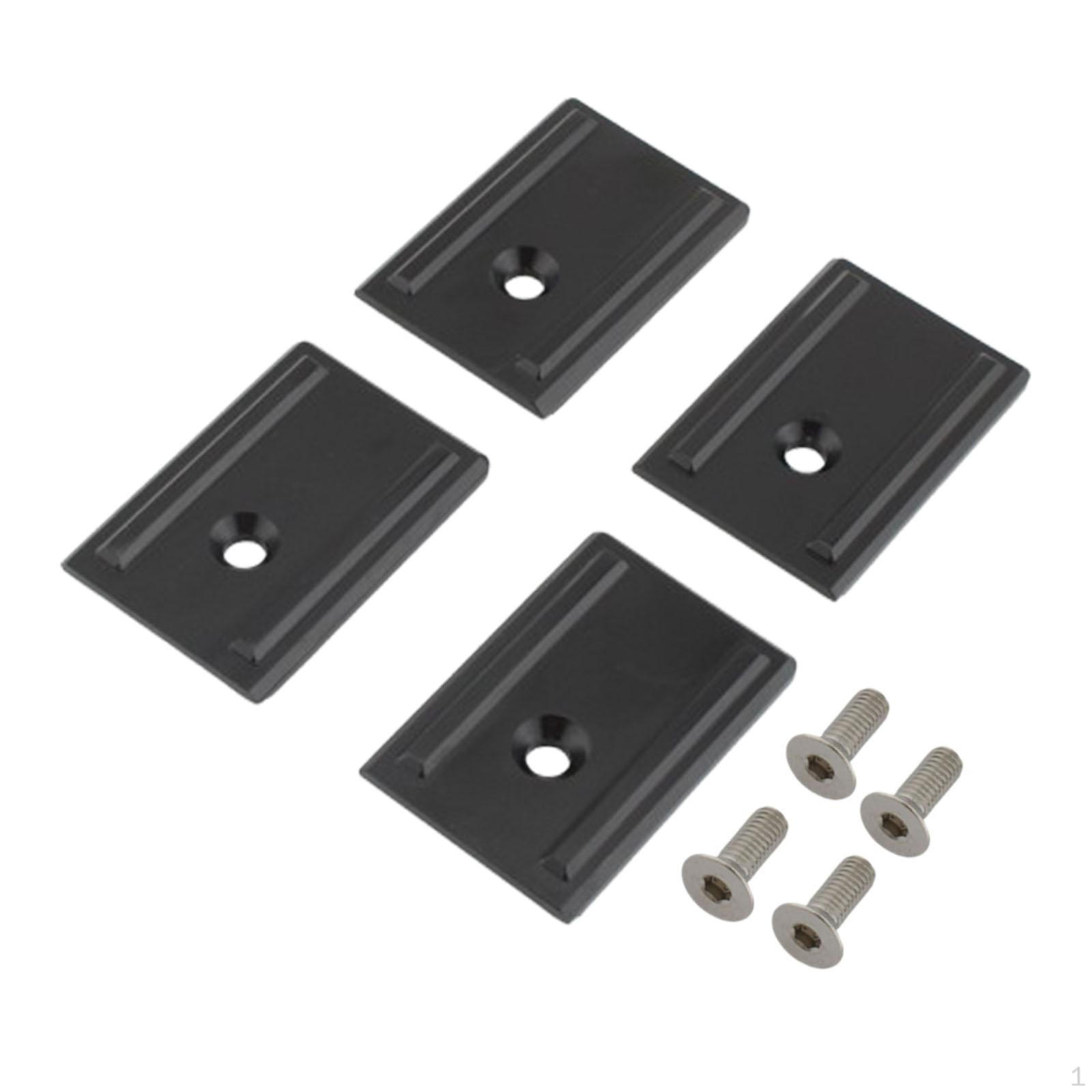 

4 шт. Декоративные крышки двигателя, аксессуары для мотоциклов, запчасти для ремонта V-max1200 Black