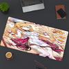 Alfombrilla de Ratón con Estampado de Genshin Impact, para Teclado, Portátil, PC, para Oficina, Uso en Casa, Decoración de Escritorio, Regalo de Cumpleaños Perfecto para Jugadores