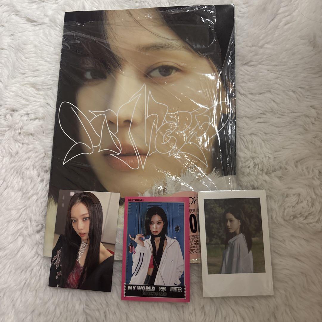 

[USED] Aespa Spicy MY WORLD Album Winter Opened