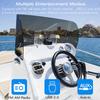 For RV Radio MP3 Media Player Boat Radio Stereo EQ Bluetooth Audio Radio FM AM Receiver Fit for Yacht ATV UTV SPA RZR