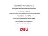 Deli 71162 Hand-Crank Pencil Sharpener - Stylish, Simple Rotary Sharpener for Students & Office Use
